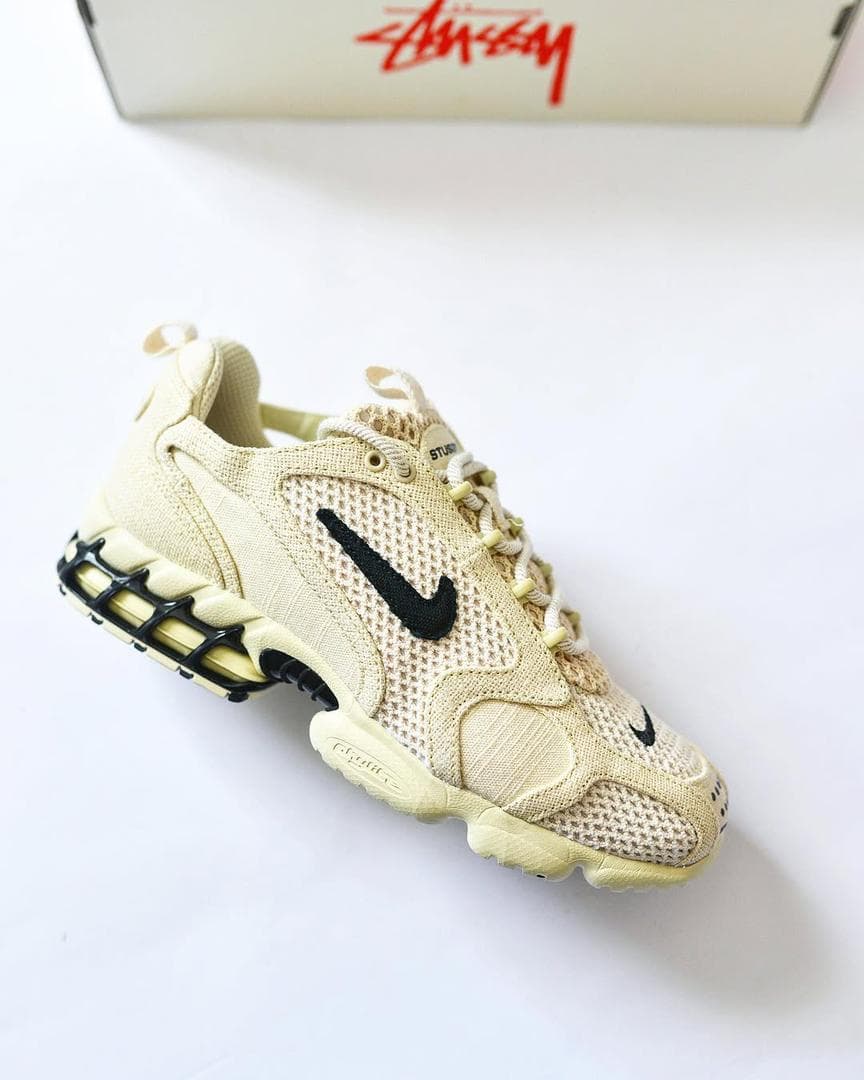 NIKE Air Zoom Spiridon — Stüssy Fossil