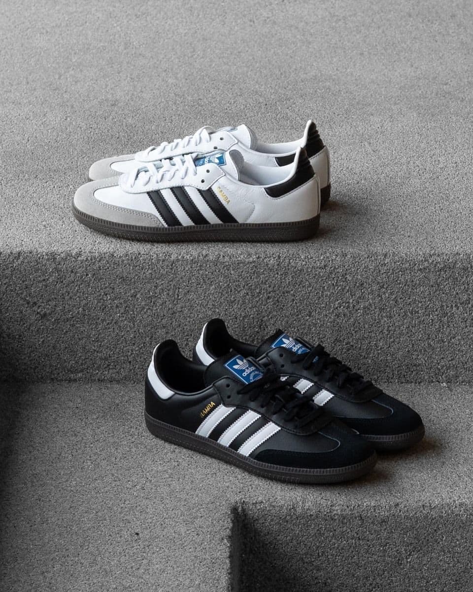 ADIDAS Samba OG — Black/White Pair