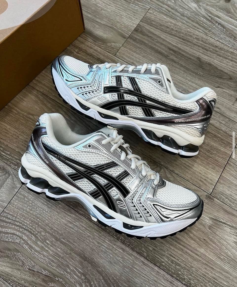 ASICS Gel-Kayano 14 — Silver Black